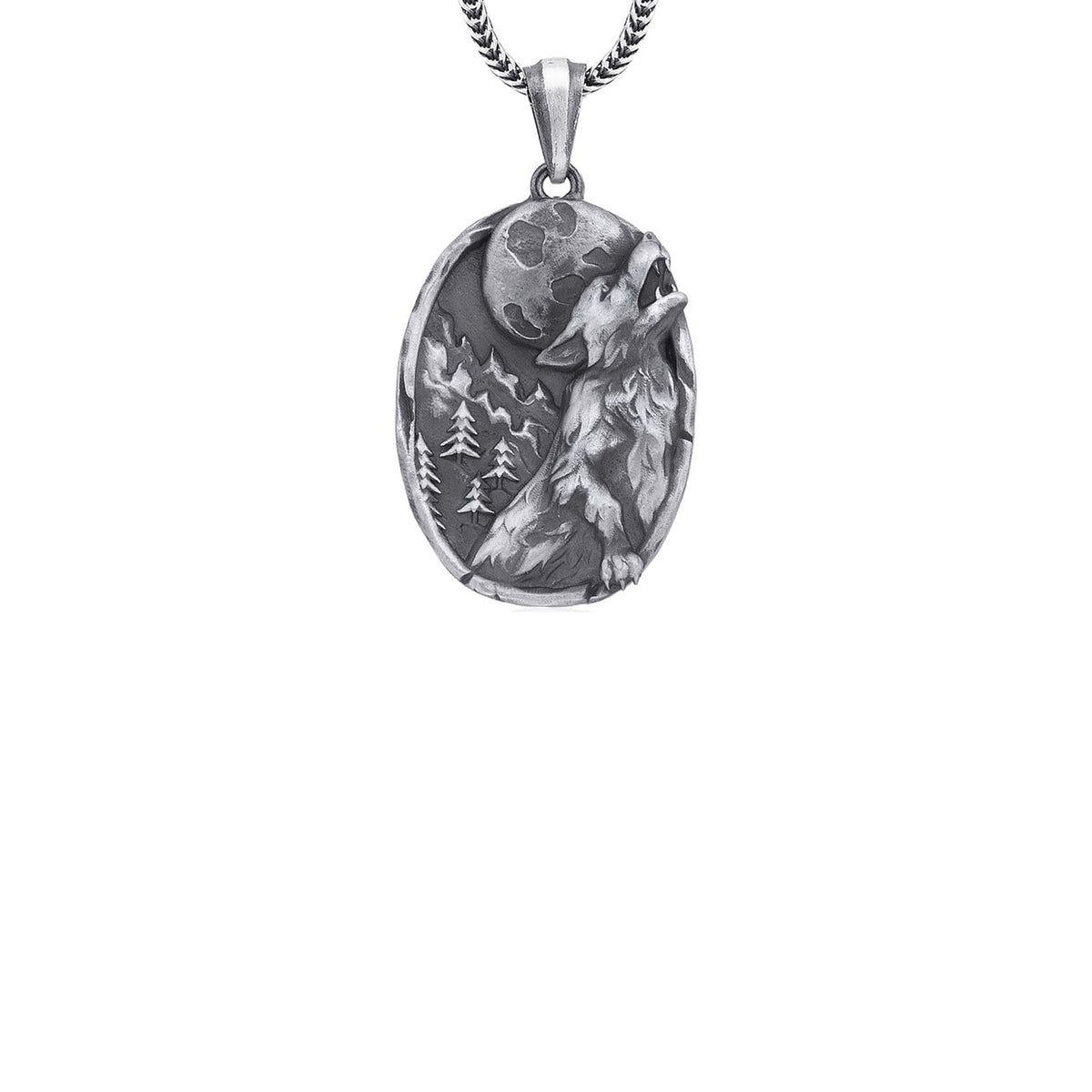 925 Sterling Silver Oxidized