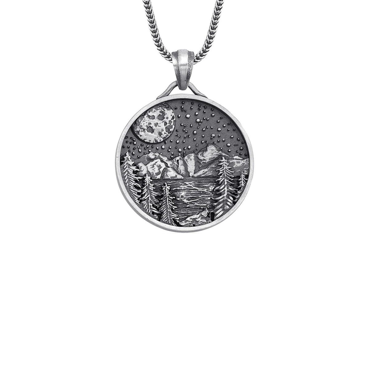 925 Sterling Silver Oxidized