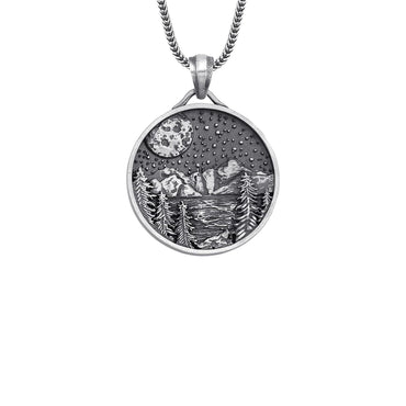 925 Sterling Silver Oxidized