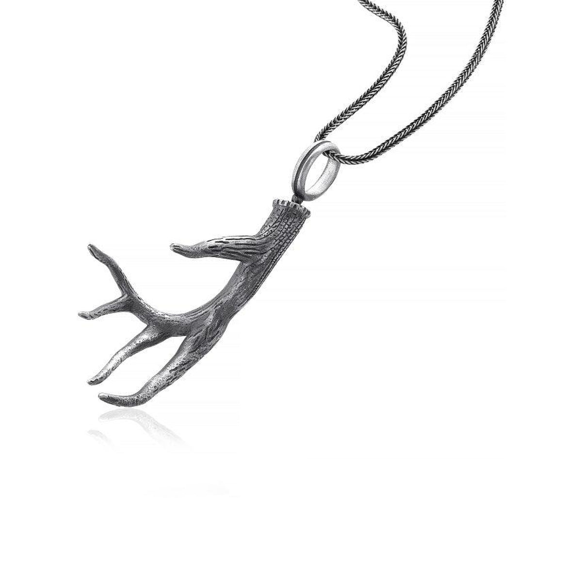 Antler Pendant Necklace