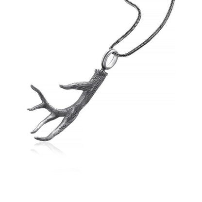 Antler Pendant Necklace
