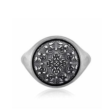 925 Sterling Silver Oxidized