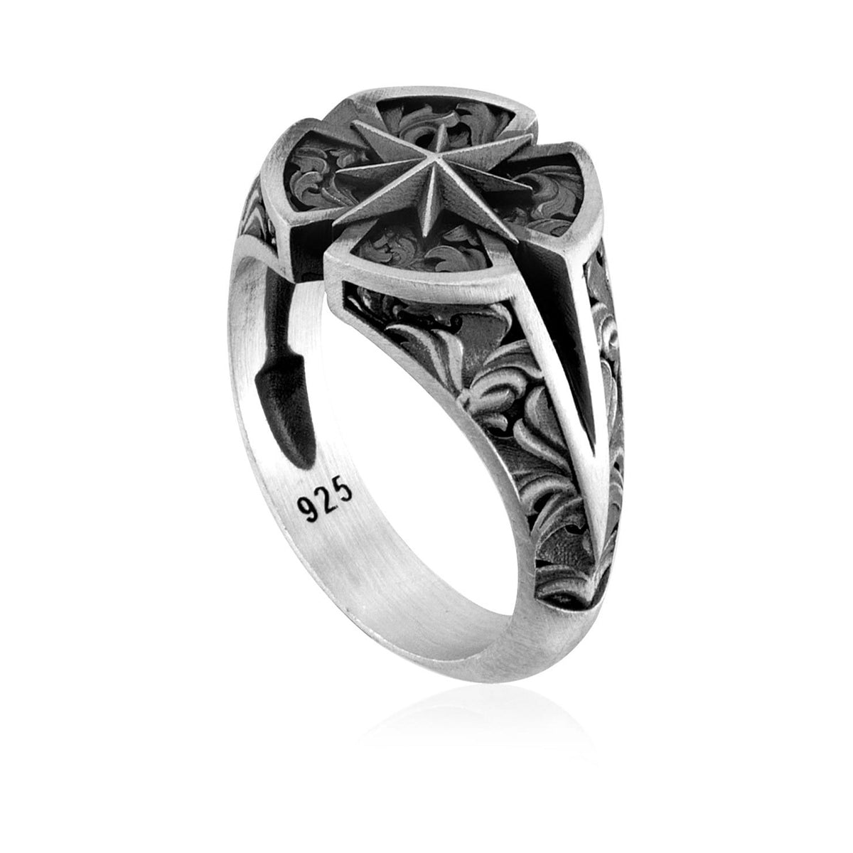 925 Sterling Silver Oxidized