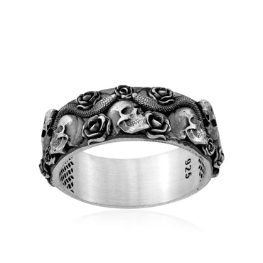 925 Sterling Silver Oxidized