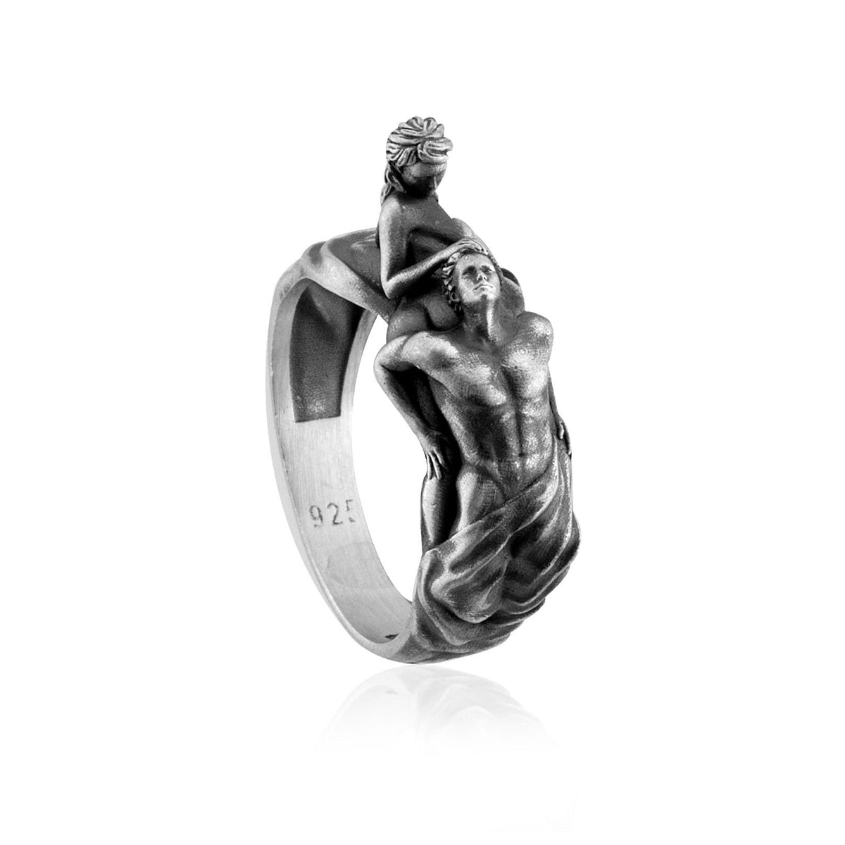 925 Sterling Silver Oxidized