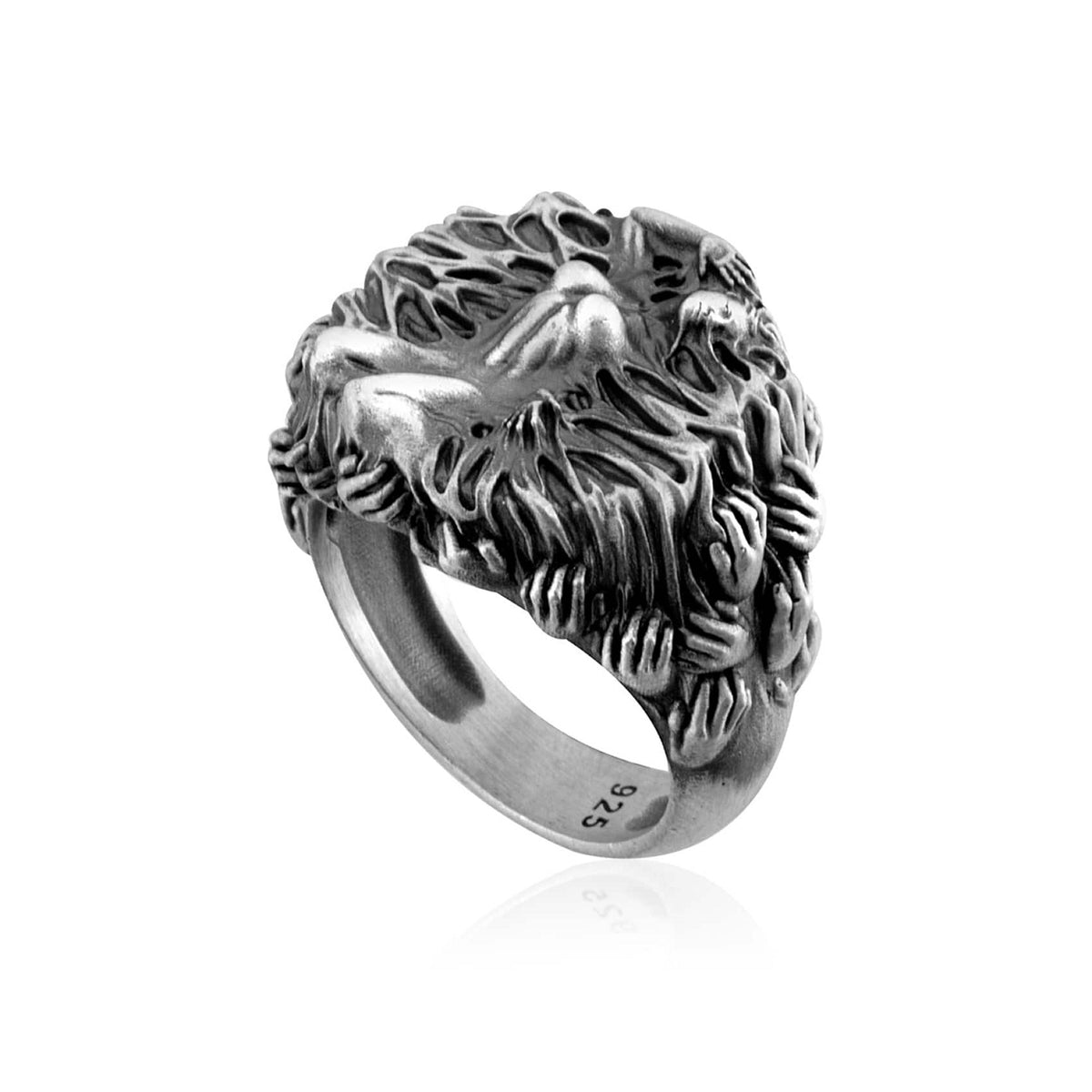 925 Sterling Silver Oxidized