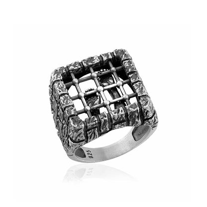 925 Sterling Silver Oxidized