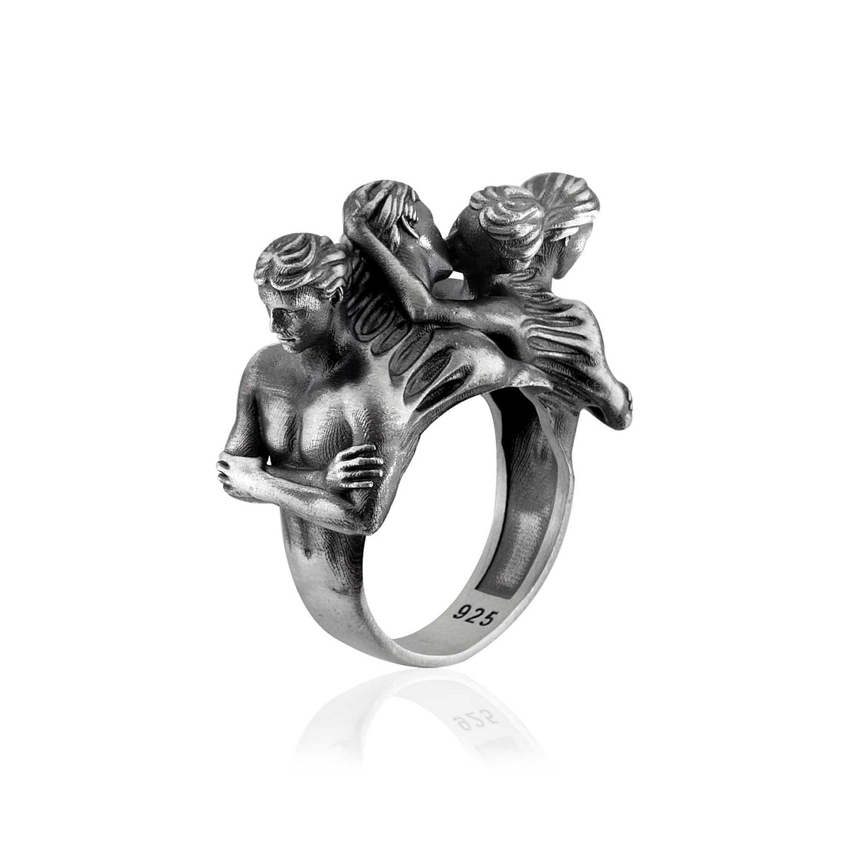 925 Sterling Silver Oxidized
