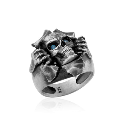 925 Sterling Silver Oxidized