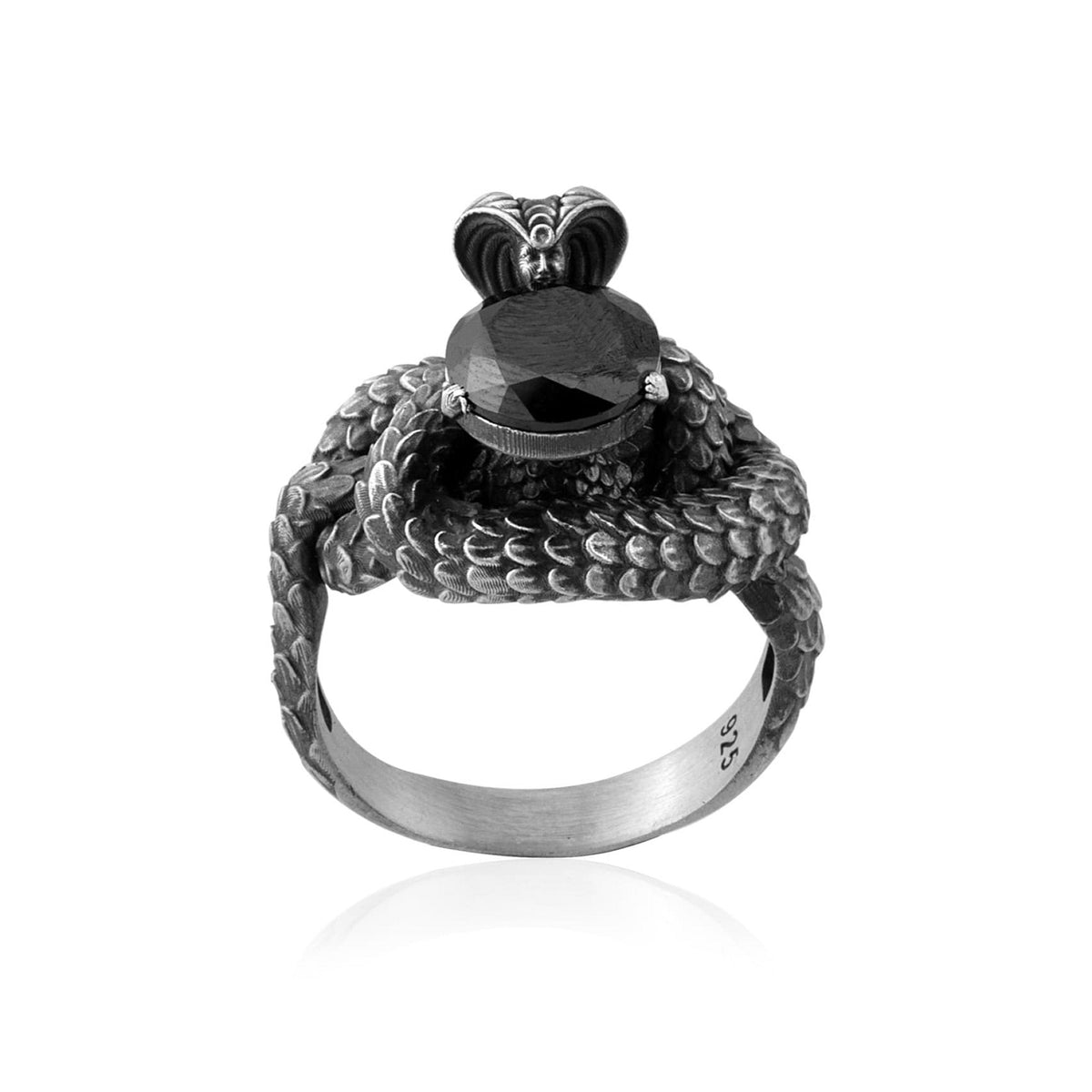 925 Sterling Silver Oxidized