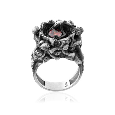 925 Sterling Silver Oxidized