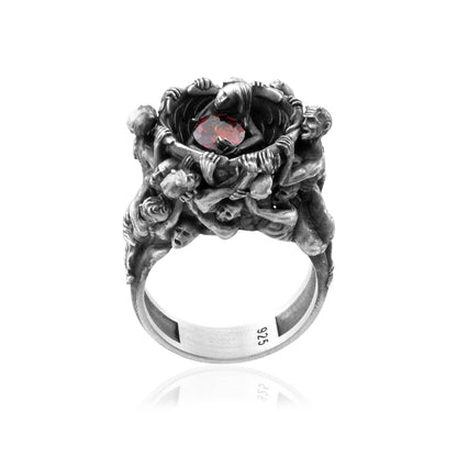 925 Sterling Silver Oxidized