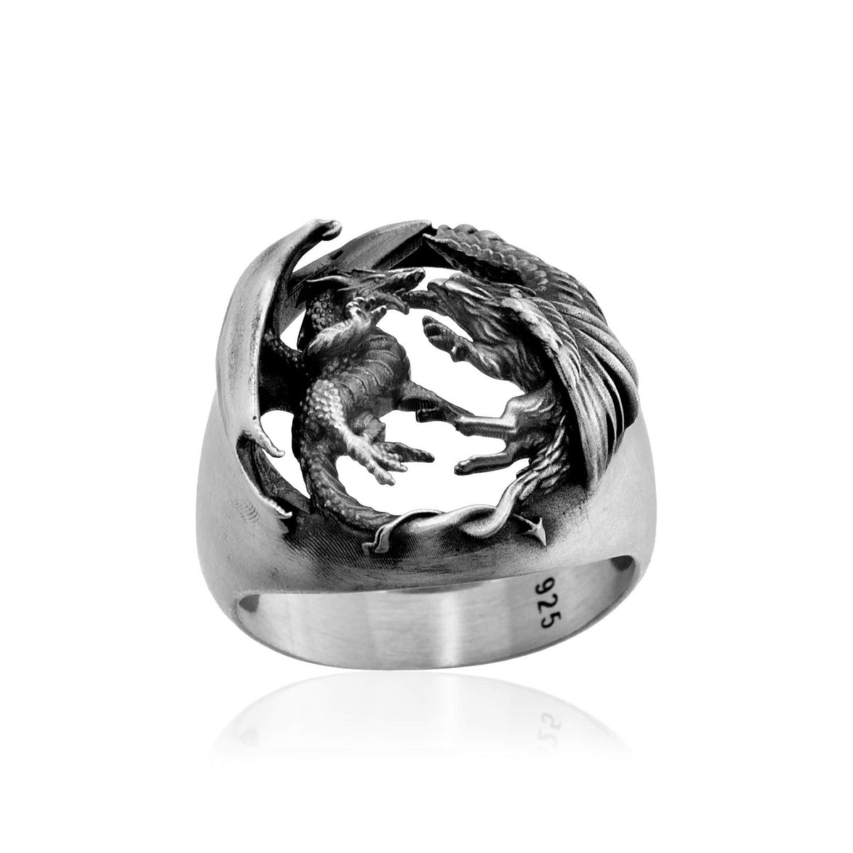 925 Sterling Silver Oxidized