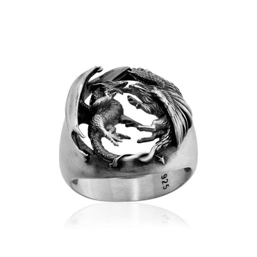 925 Sterling Silver Oxidized