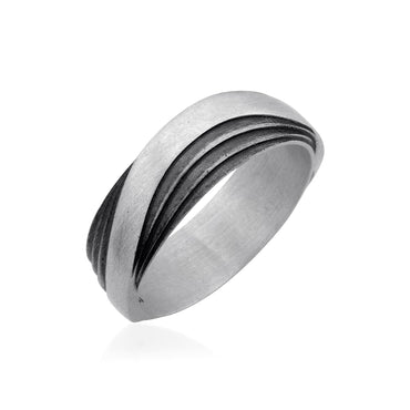 925 Sterling Silver Oxidized