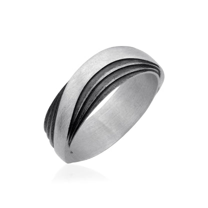 925 Sterling Silver Oxidized