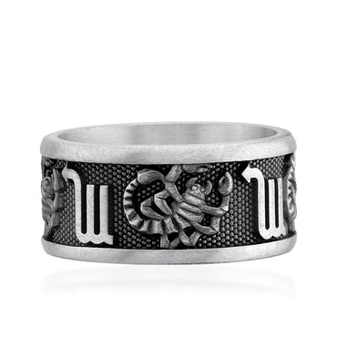 925 Sterling Silver Oxidized