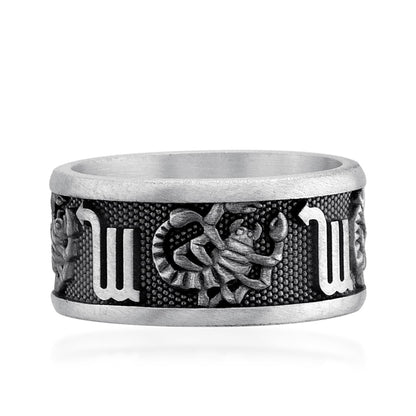 925 Sterling Silver Oxidized