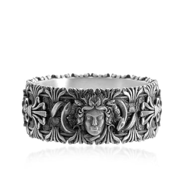 925 Sterling Silver Oxidized