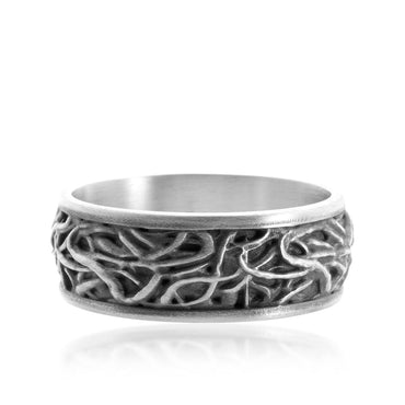 925 Sterling Silver Oxidized