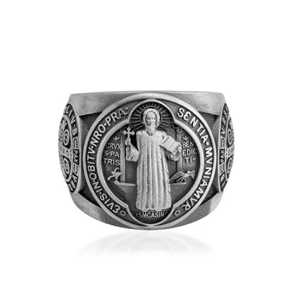 Saint Benedict Medal Ring