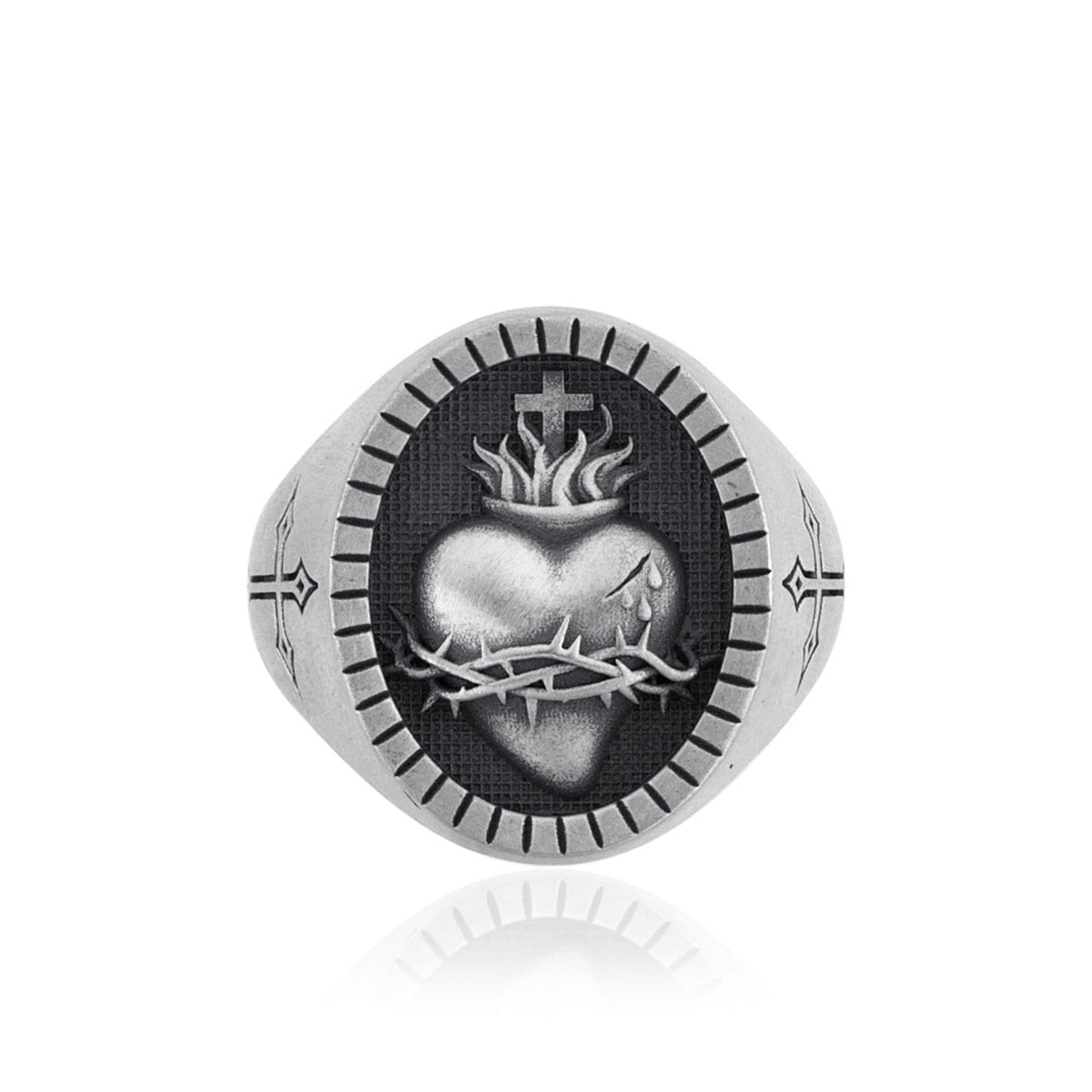 925 Sterling Silver Oxidized