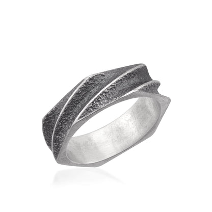 925 Sterling Silver Oxidized