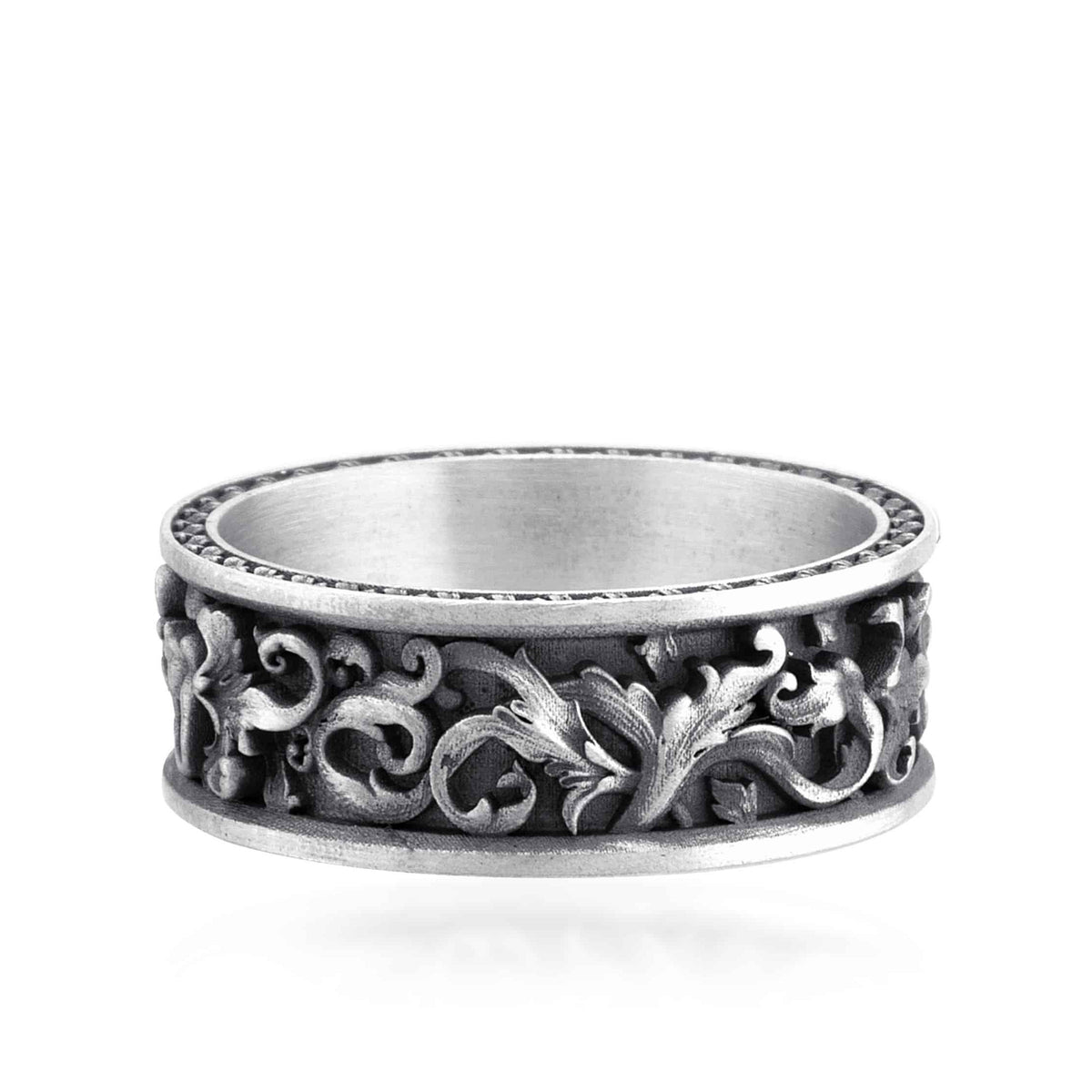 925 Sterling Silver Oxidized
