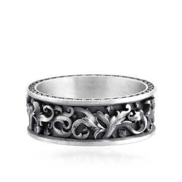 925 Sterling Silver Oxidized