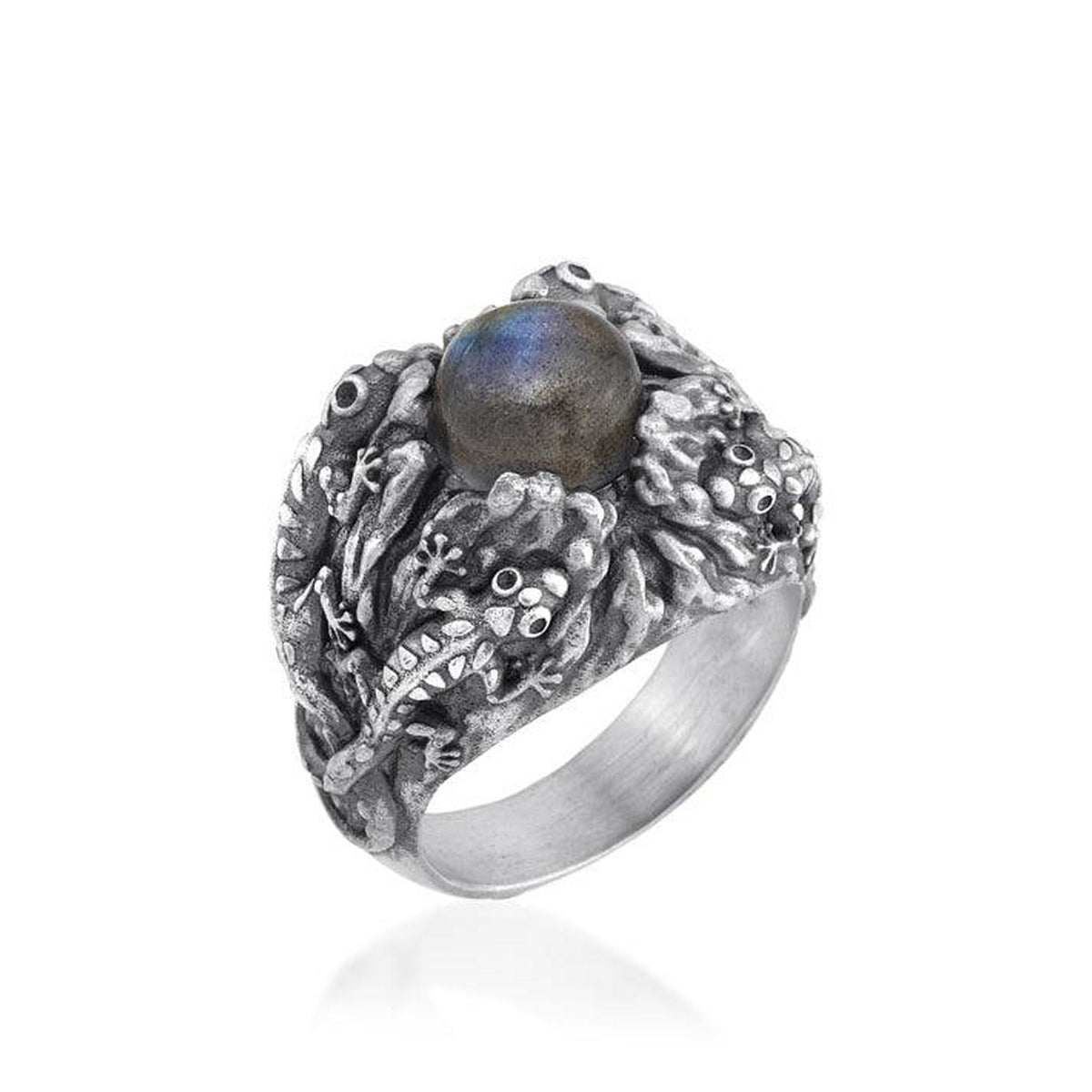 925 Sterling Silver Oxidized