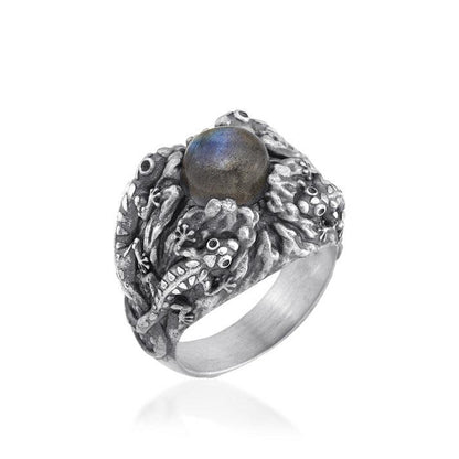 925 Sterling Silver Oxidized