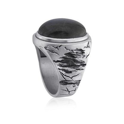 925 Sterling Silver Oxidized