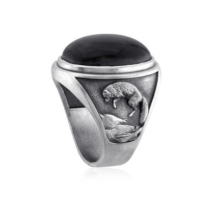 925 Sterling Silver Oxidized