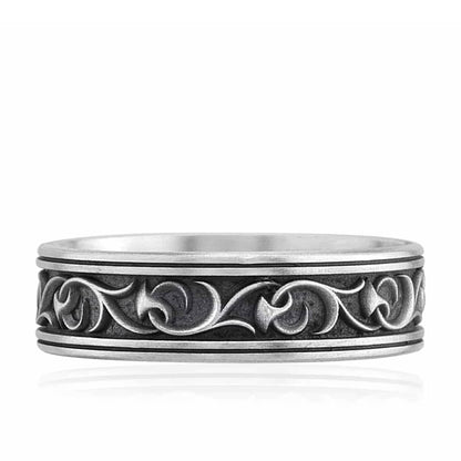 925 Sterling Silver Oxidized