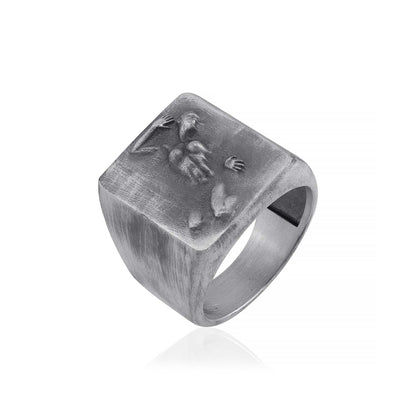 925 Sterling Silver Oxidized