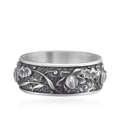 925 Sterling Silver Oxidized