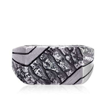 925 Sterling Silver Oxidized