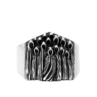 925 Sterling Silver Oxidized
