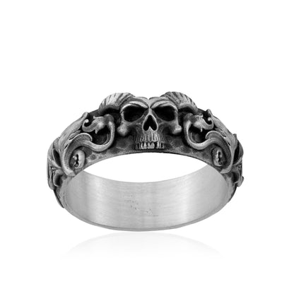 925 Sterling Silver Oxidized