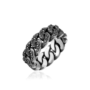 925 Sterling Silver Oxidized