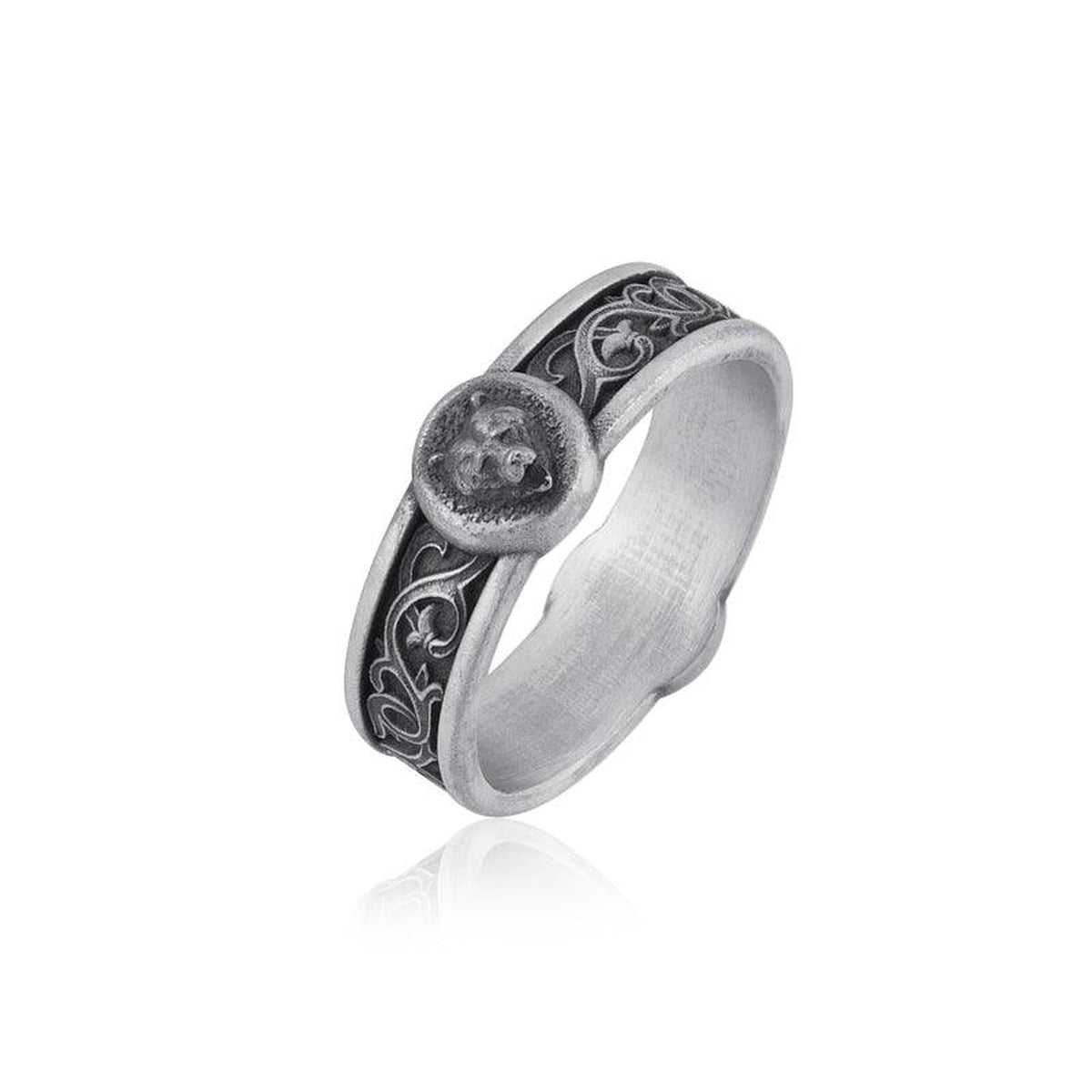 bear band ring side view