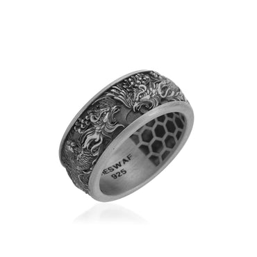 925 Sterling Silver Oxidized