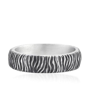 zebra lines band ring