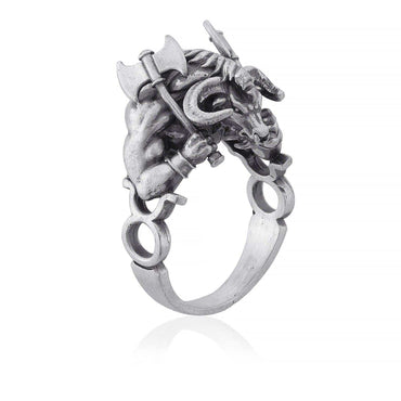 925 Sterling Silver Oxidized