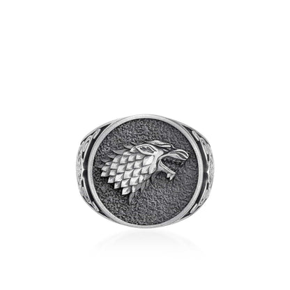 Stark Wolf Ring