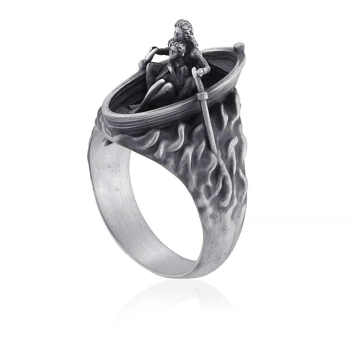 925 Sterling Silver Oxidized