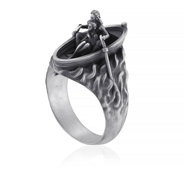 925 Sterling Silver Oxidized