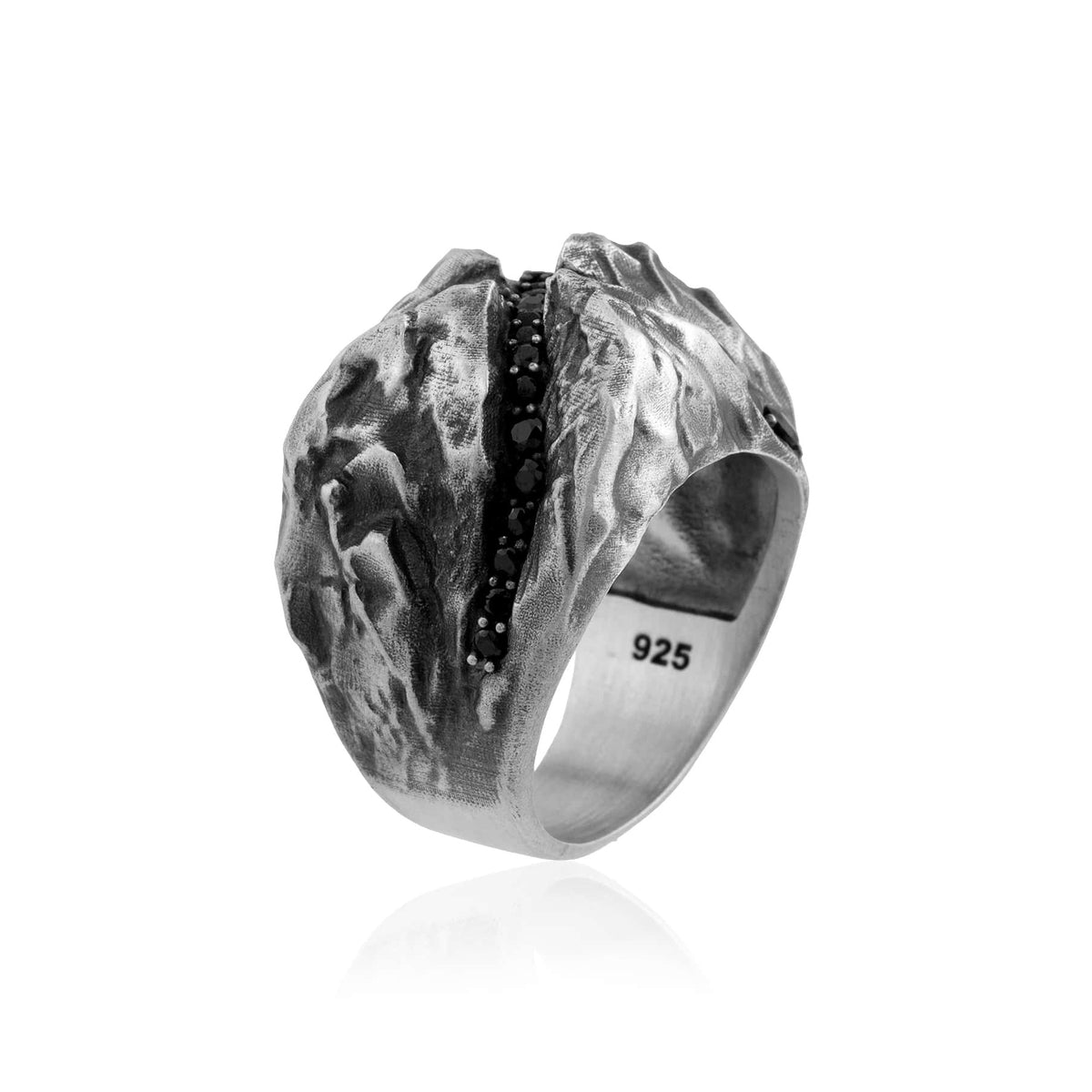 925 Sterling Silver Oxidized