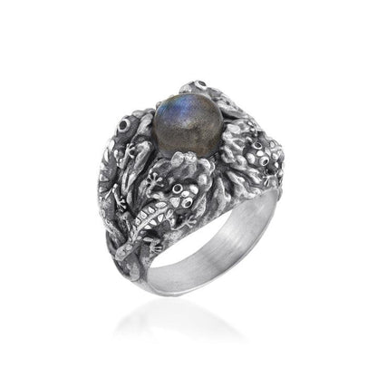 925 Sterling Silver Oxidized