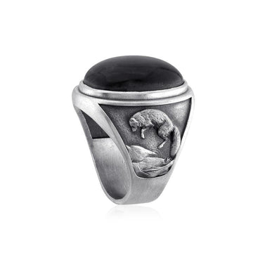 925 Sterling Silver Oxidized